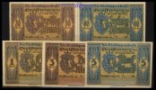Greifenberg 30,60Pfg., 1,3,5 Mk Stadt, Grabowski 470,3 b Picture