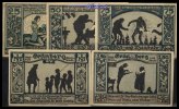 Grünberg, Schles. 25,50,75,100,150 Pfg., Stadt, Grabowski 490.2 Picture