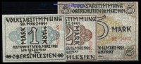 Kattowitz 1Mk.2Mk.5Mk. Grabowski 681.1 -