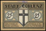 Coblenz 25 Pfg. Grabowski 233.1 -