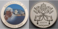Deutschland Medaille Papst Benedikt XVI. <i> Papstbesuch in Sydney</i> mit Farbaufkl.& Zertifikat -