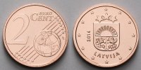 Lettland 2 Cent Kursmünze, 2 Cent, -