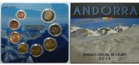 Andorra 3,88 € 1.amtlicher Euro Kursmünzensatz, mit allen 8 Münzen., <b>FRÜHLINGSANGEBOT! </b> -