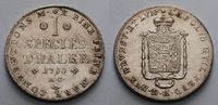 1 Speciestaler 1790 MG Braunschweig-Wolfenbüttel Karl Wilhelm Ferdinand (1780-1806) vorzüglich-stempelglanz