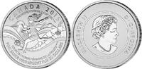 Kanada 20 Dollar<br>1/4 oz<br>7,96g<br> fein<br> 27 mm Ø Frauenfußball Weltmeisterschaft 2015 in Kanada, <b> -Die Spielerin- 1/1 </b> Picture