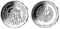 Deutschland 25 Euro<br> 5x 25 J. Dt. Einheit, <br> <b> kompl. Satz </b> (5 Prägestätten)</b> <b>lieferbar !</b> Picture