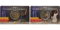 Belgien 2 Euro Europ.Jahr f.Entwicklung,<b> ACHTUNG: keine Rollenware lieferbar!!!daher RAR</b> -