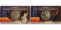 Belgien 2 Euro Europ. Jahr f. Entwicklung,<b> ACHTUNG: NUR im Blister/Coincard lieferbar!!!</b> -