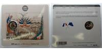 Frankreich 2 Euro Föderationsfest, <b> Nationalfarben, </b> mit staatlicher Teilcolorierung-farbig -