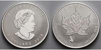 Kanada 5 $ Maple Leaf - Privy Affe, <b>ohne Zertifikat</b> Picture