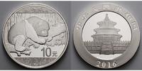China 10 Yuan Panda Bären 1 oz, Silber Picture