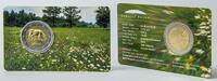 Lettland 2 Euro braune Kuh! - Lettland - Latvija - Latvia, -