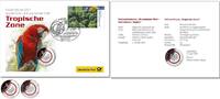 Deutschland 5 Euro Tropische Zone,<br> Numisbrief<b> Prägestätte G,</b> <b>sofort lieferbar !!!</b> -