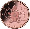 Vatikan 1 Cent Kursmünze, 1 Cent * <b> erste Münze mit dem Motiv des päpstlichen Wappens! </b> -