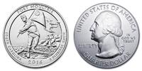 USA 1/4 $ Fort Moultrie aus South Carolina /P - Kupfer-Nickel - -