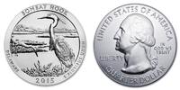 USA 1/4 $ Bombay Hook National Wildlife Refuge aus Delaware /S - Kupfer-Nickel - -