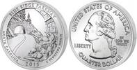 USA 1/4 $ Blue Ridge Parkway aus North Carolina /P - Kupfer-Nickel - -