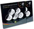 Deutschland 20 Euro<br> x 5 Silbergedenkmünzenset<br> <b>kompl.Satz 2017-<b>die zweiten,<br>20 Euros<br> -