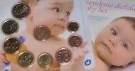Slowakei 3,88 € Kursmünzensatz 8 Münzen + 1 Bronzemedaille Baby -