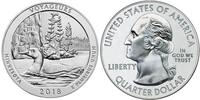 USA 1/4 $ Voyageurs Park aus Minnesota /D - Kupfer-Nickel - -