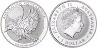 Australien 1 $ 2018 Kookaburra, stgl 208.30 US$  +  64.81 US$ shipping