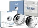 Deutschland 10 Euro Numisfolder"In der Luft" Spiegelglanz<b> Prägestätte G,</b> <b> lieferbar!!!</b> -