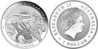 Australien 1 $ 2019 Kookaburra, stgl 208.30 US$  +  64.81 US$ shipping