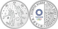 Japan 1000 Japanische Yen Olymp.Tokio 20, <b> -2.S.Baseball & Softball- </b> inkl. Etui&Zertifikat&Schuber -