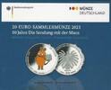 Deutschland <b>zweite,<br>20 Euro<br>3.mit Farbveredelung</b> 50 Jahre Sendung mit der Maus, 2.Ausg.2021 <b>im Angebot! -