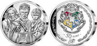 Frankreich 50 Euro<br> 155,50g<br> fein<br> 50 mm Ø Harry Potter, inkl. Kapsel & Zertifikat & Etui, <b>ab sofort lieferbar! </b> -