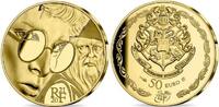 Frankreich 50 Euro<br> 7,78g<br> fein<br> 22 mm Ø Harry Potter, inkl. Kapsel & Zertifikat & Metallbuch, <b>sofort lieferbar!</b> -