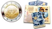 Malta 2 Euro Helden der Pandemie - Heroes of the Pandemic im Klappfolder / Blister / Coincard -