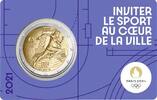 Frankreich 2 Euro Olympiade Paris 2024 - <b>Blister violett / lila </b> -