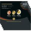 Deutschland 5,88 € <br> x5 Kursmünzensatz,<br> <b>als kompl. Satz</b> <br>(5 Prägestätten) -