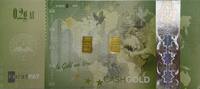 Deutschland - Stuttgart 0,2 Gramm fein <br> <b>-geprägt- </b> Goldbarren im Trägerschein Feingold 999,9 -original eingeschweißt mit lauf. Nr.- -