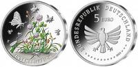 Deutschland 5 Euro<br> 1x Wunderwelt Insekten 1/9 - Insektenreich,<br><b> F, </b> <b> -