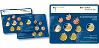 Deutschland 5,88 € Kursmünzensatz, <br> <b> Prägestätte D</b> -