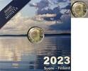 Finnland 2 Euro Sozial- und Gesundheitsdienste 2023 - Klappschachtel & Zertifikat <b>(RAR)</b> -