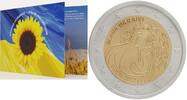 Estland 2 Euro Frieden für die Ukraine - "Slava Ukraini" - im Blister -