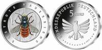 Deutschland 5 Euro<br> 1x Wunderwelt Insekten 4/9 - Rostrote Mauerbiene<br> <b>D<b> sofort lieferbar!</b> -