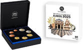 Frankreich 3,88 € Kursmünzensatz, 8 Münzen - kompletter Satz 2025 <b>sofort lieferbar! </b> -