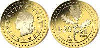 Italien 20 Euro 7,78g fein 22,00 mm &Oslash; 2025 Neuauflage der 20 Lira -rever... 1,735.88 US$  +  77.54 US$ shipping