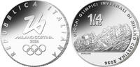 Italien  SOMMERANGEBOT! &frac14; &euro;./25 Cent 7,00g fein 22,25 mm &Oslash; 2025 Olympisc... 6.93 US$  +  45.13 US$ shipping