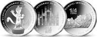 Italien  SOMMERANGEBOT! 3x&frac14; &euro;./25 Cent 7.g fein 22,25 mm &Oslash; 2025 Olymp. W... 20.80 US$17.35 US$  +  55.55 US$ shipping
