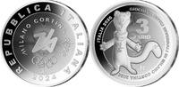 Italien  SOMMERANGEBOT! 3 &euro;uro 31,10g fein 38,61 mm &Oslash; 2024 Olymp.Winters... 162.01 US$  +  64.81 US$ shipping
