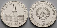 Deutschland, DDR 5 Mark Nikolaiviertel, Ku. -Ni. , <b> -Archivbild-< / b> -