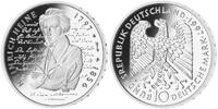 Deutschland, Bundesrepublik 10 DM Heinrich Heine,<br> 625 Ag -