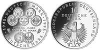 Deutschland, Bundesrepublik 10 DM 50 Jahre Deutsche Mark -