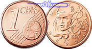 Frankreich 1 Cent Kursmünze, 1 Cent -
