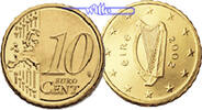 Irland 10 Cent Kursmünze, 10 Cent * -